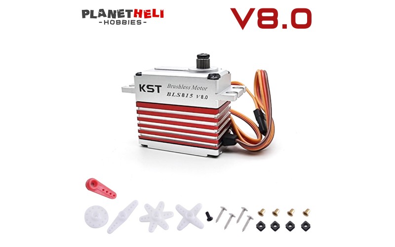 KST Servo BLS815 V8.0 HV Brushless High Voltage Cyclic Servo for 550-700 Helicopter